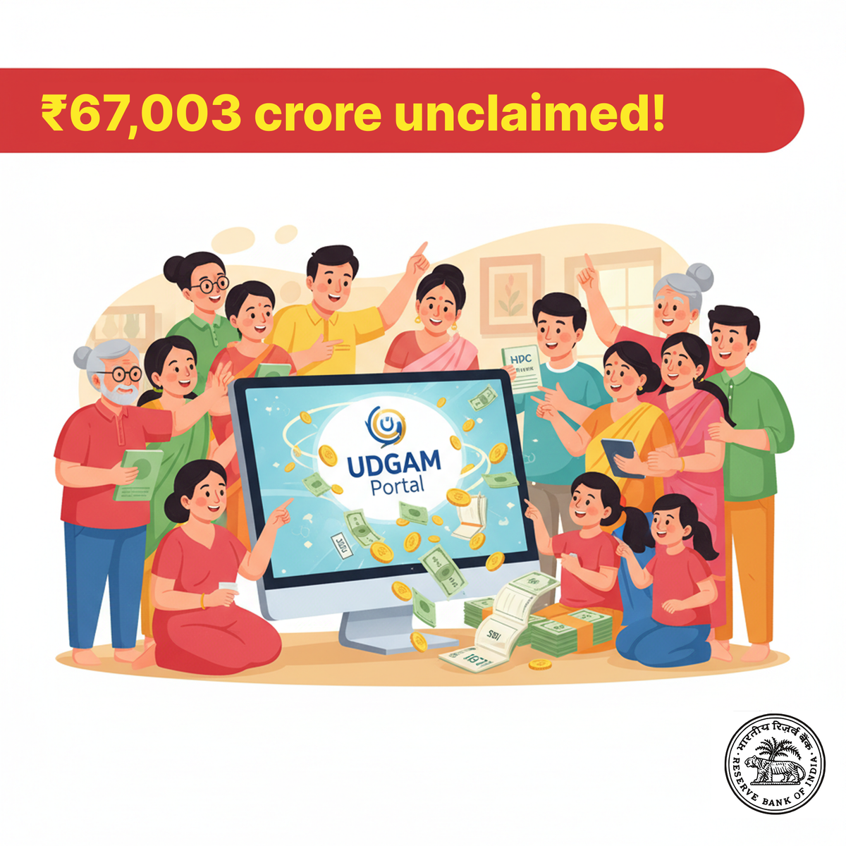 ₹67,003 Crore Hidden in Plain Sight: Your Complete Guide to Finding and Claiming Unclaimed Money in Indian Banks